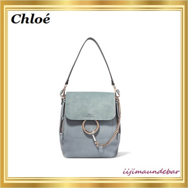 16-17新作 クロエバックパックスーパーコピー CHLOE/Faye/フェイ/2WAY/スエード/ミディアムバックパック/Faye medium leather and suede backpack